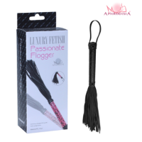 LUXURY FETISH PASSIONATE FLOGGER BLACK LUXURY FETISH PASSIONATE FLOGGER BLACK